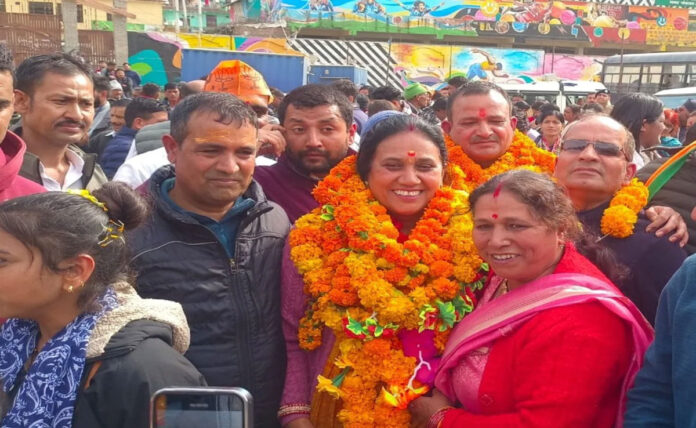 BJP's Asha Nautiyal won from Kedarnath seat of Uttarakhand by a margin of 5,622 votes.