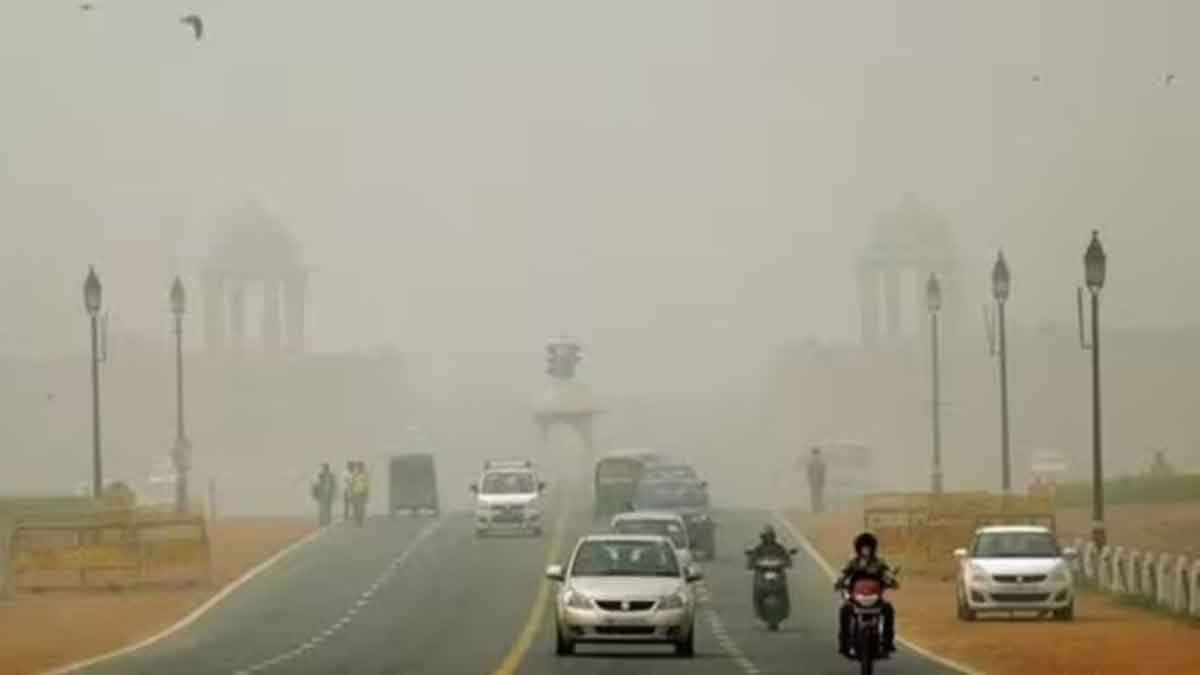 Bad AQI in Delhi Air pollution increasing depression