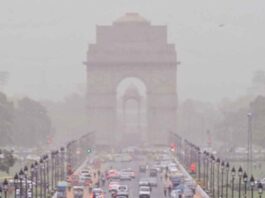 Bad AQI in Delhi Air pollution increasing depression