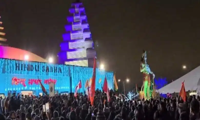 Brampton temple attack Hindus in Canada expressed anger over attacks on Hindu temples