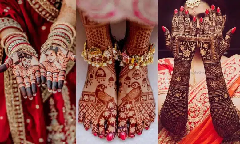 These Bridal Mehndi designs are very trendy these days