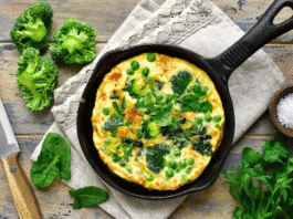 Broccoli Omelette A refreshing and healthy way to have breakfast