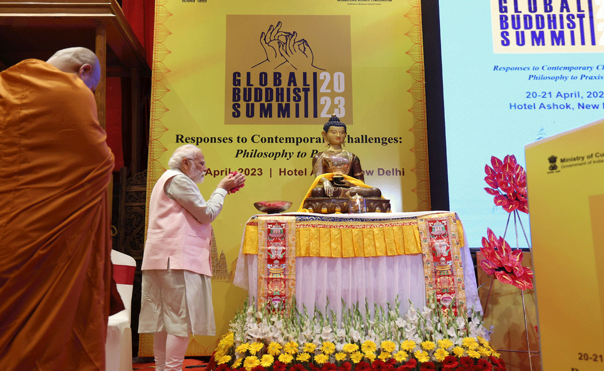 The first Asian Buddhist Summit will be held in New Delhi on 5-6 November, President Murmu will grace the occasion as the chief guest.