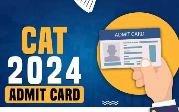 CAT 2024 Admit Card will be released tomorrow