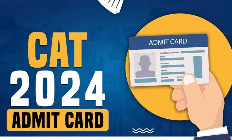 CAT 2024 admit card will be released on November 5