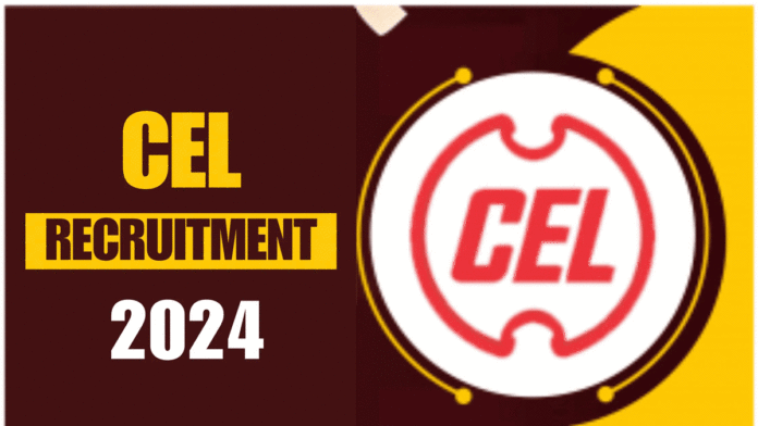 CEL Recruitment 2024 Application begins for Junior Technical Assistant and Technician posts, check details