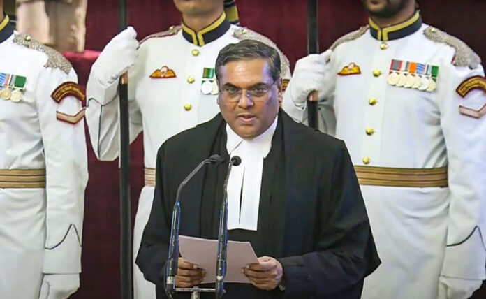 Justice Sanjiv Khanna takes oath as Chief Justice at Rashtrapati Bhavan