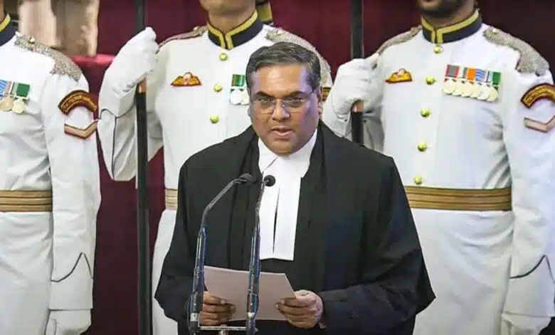 Justice Sanjiv Khanna takes oath as Chief Justice at Rashtrapati Bhavan