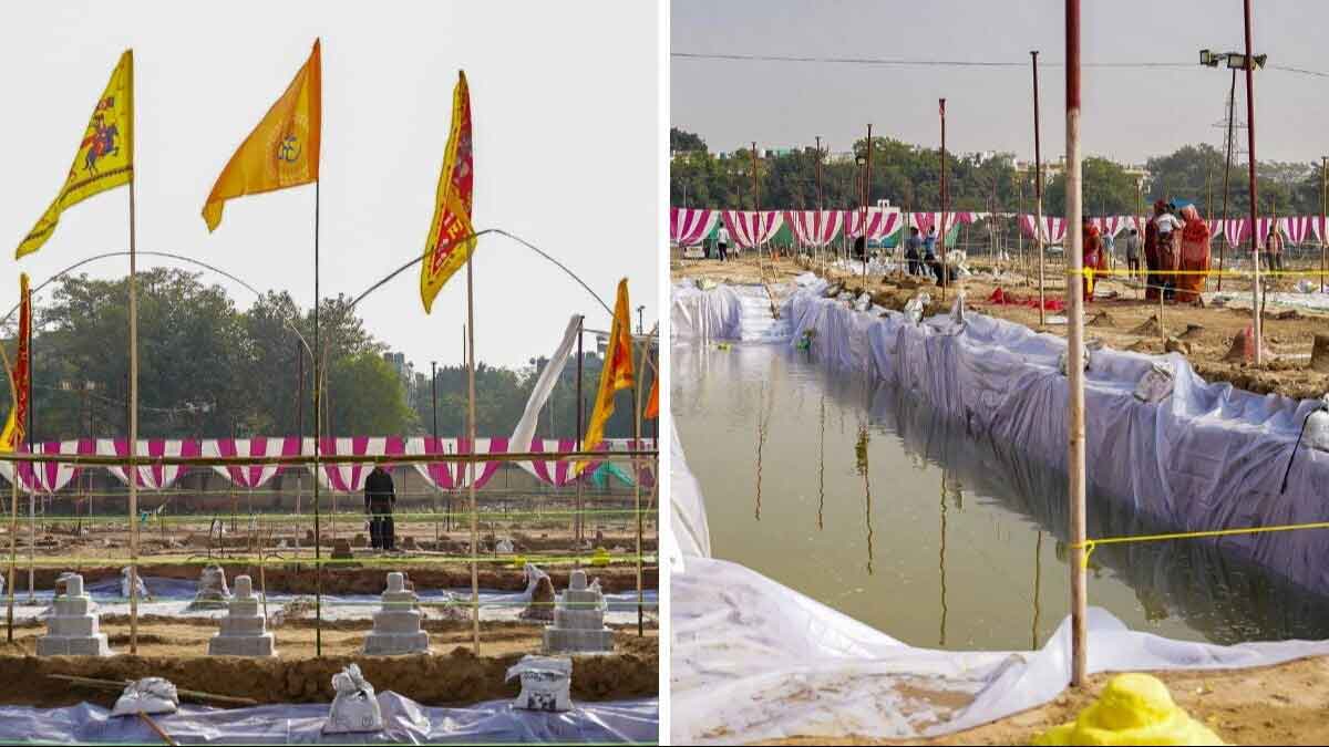 Chhath Ghats are ready at more than 1000 places in Delhi