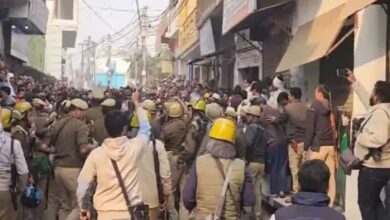 Clash over mosque survey in UP's Sambhal, tear gas released