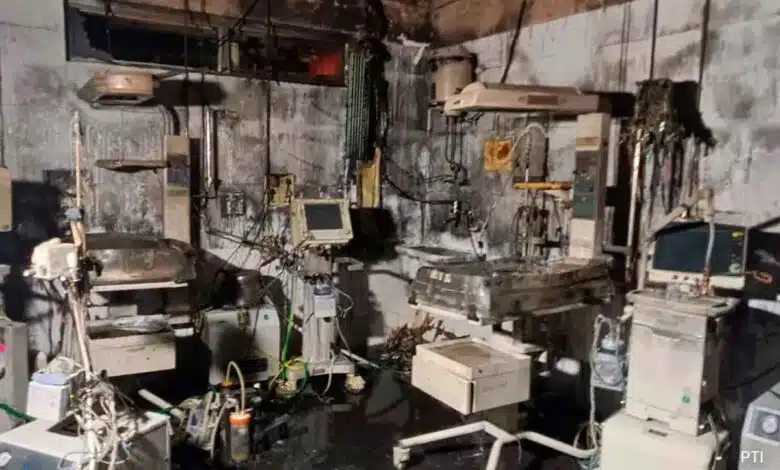 Congress leaders held UP govt responsible for Jhansi fire incident