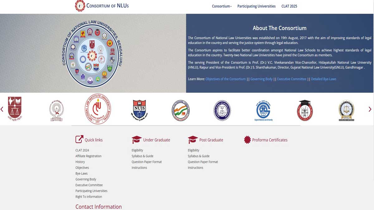 Consortium Of Law Universities Warns CLAT Applicants About Fake Website