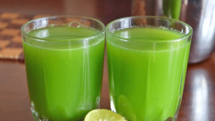 Drinking curry leaf juice gives medicinal properties