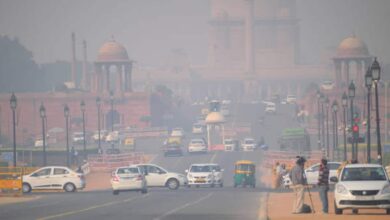 After Diwali, the air in Delhi became 'very bad', AQI was recorded above 380 in many areas.