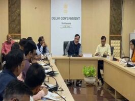 Delhi Environment Minister Gopal Rai chaired a meeting on rising air pollution