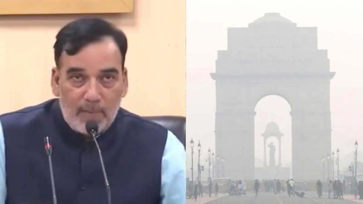 Delhi Environment Minister Gopal Rai chaired a meeting on rising air pollution