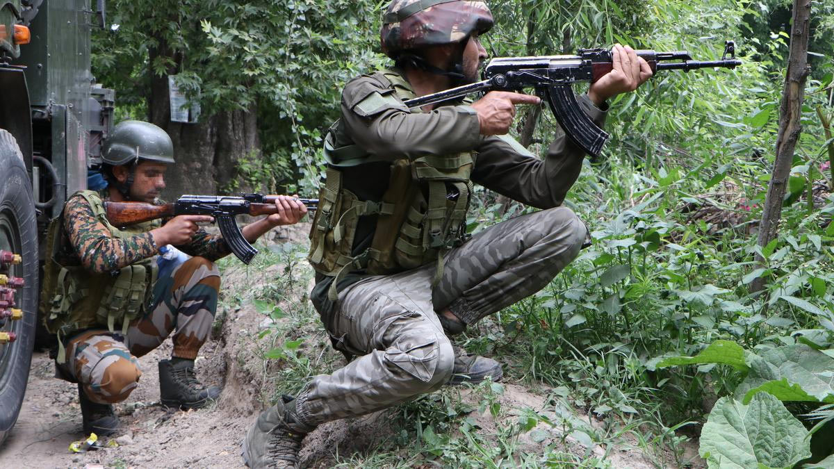 Two terrorists killed in Anantnag, encounter continues in Srinagar