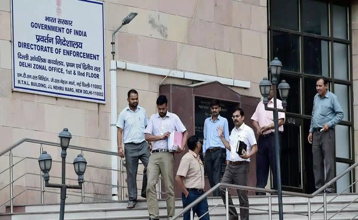 Enforcement Directorate 1 ED raids the residence of audit firm employee Gaurav Mehta in Raipur