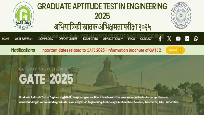 GATE 2025 application correction window closes tomorrow, check details