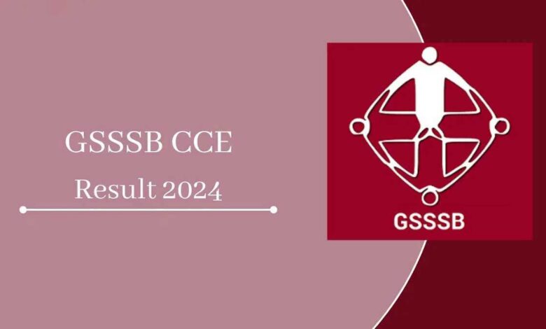 GSSSB CCE Result 2024 Revised Marks Declared, Check Details