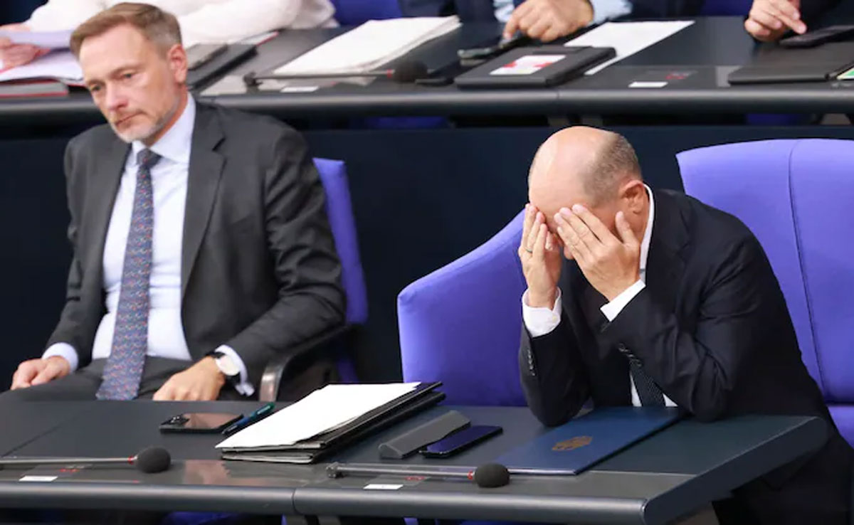 Germany's coalition broke down, govt faltered