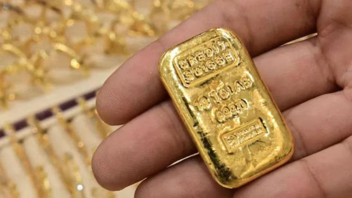 Gold price rose by Rs 10 to reach Rs 79,480