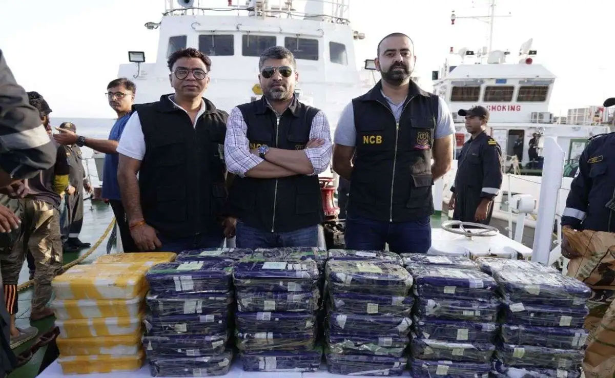 Gujarat ATS and NCB seize 500kg of drugs in major raid near Porbandar