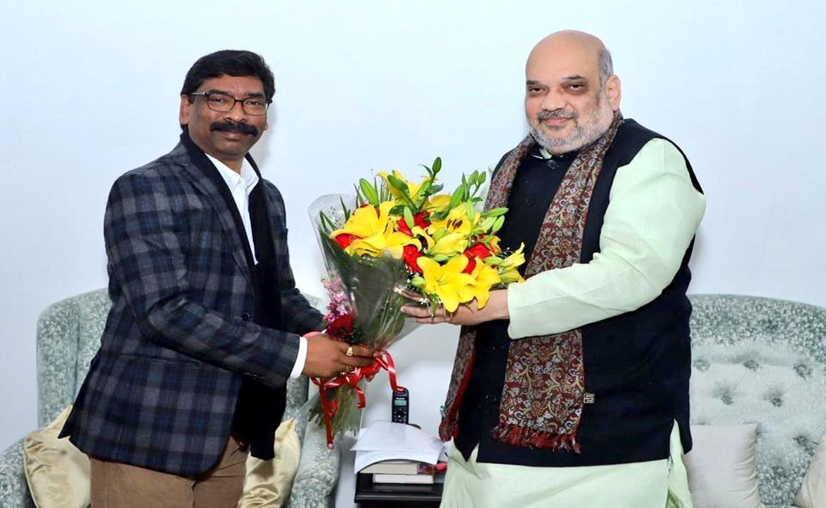 Hemant Soren will meet PM Modi and Home Minister Amit Shah