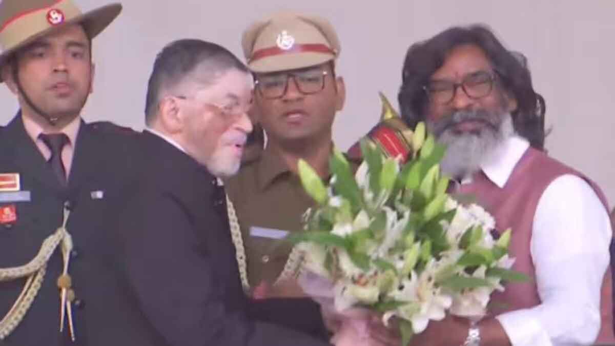 Hemant Soren took oath as CM of Jharkhand