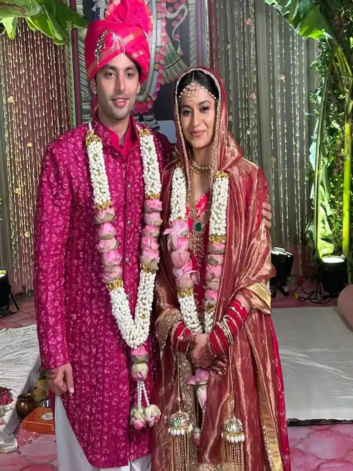 Actor Himansh Kohli got married in an intimate wedding ceremony. pictures surfaced