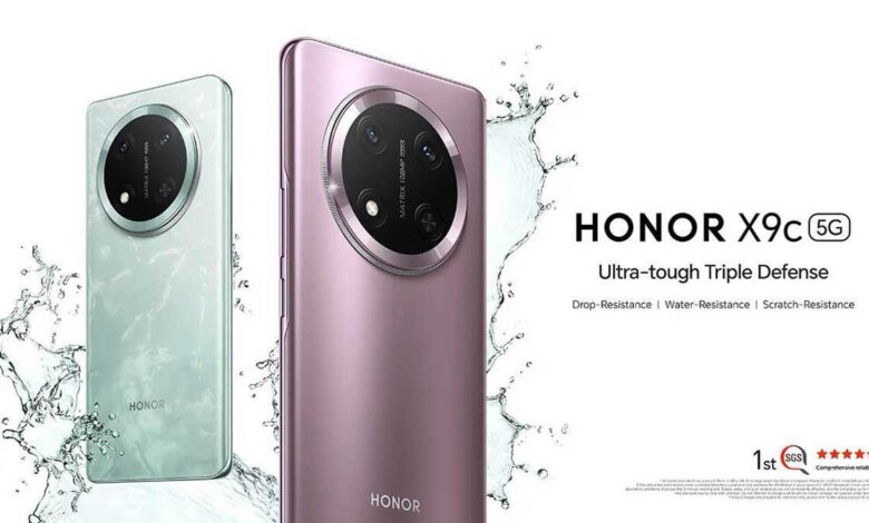 Honor X9c launched with Snapdragon 6 Gen 1 SoC, IP65M rating