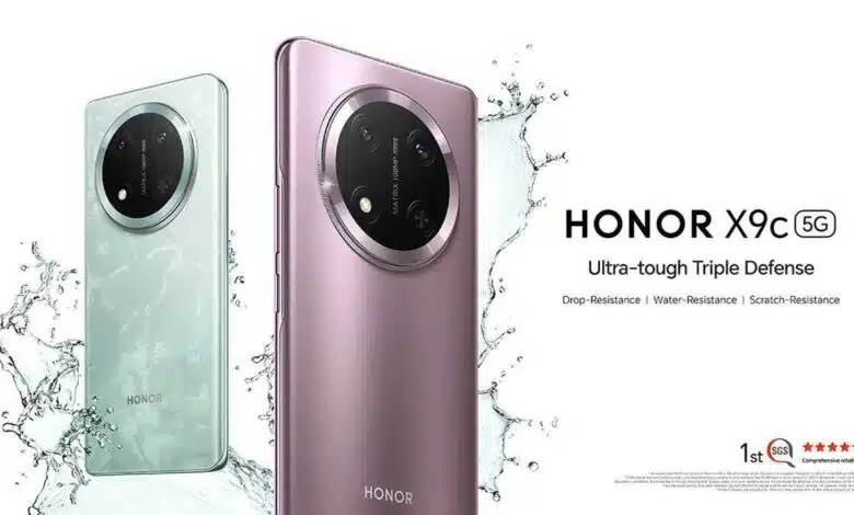 Honor X9c launched with Snapdragon 6 Gen 1 SoC, IP65M rating