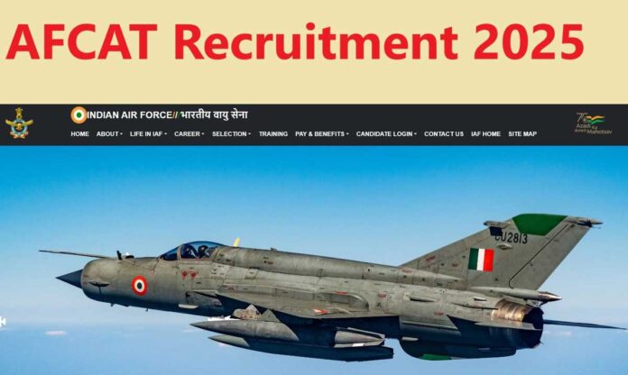 IAF AFCAT 1 Exam 2025 Registration for 336 Vacancies Begins on December 2, Check Details