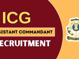 ICG Assistant Commandant Recruitment 2024 Notification Released, Check Details