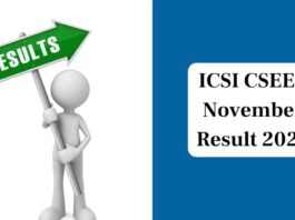 ICSI CSEET November Result 2024 Released, Check Steps to Download