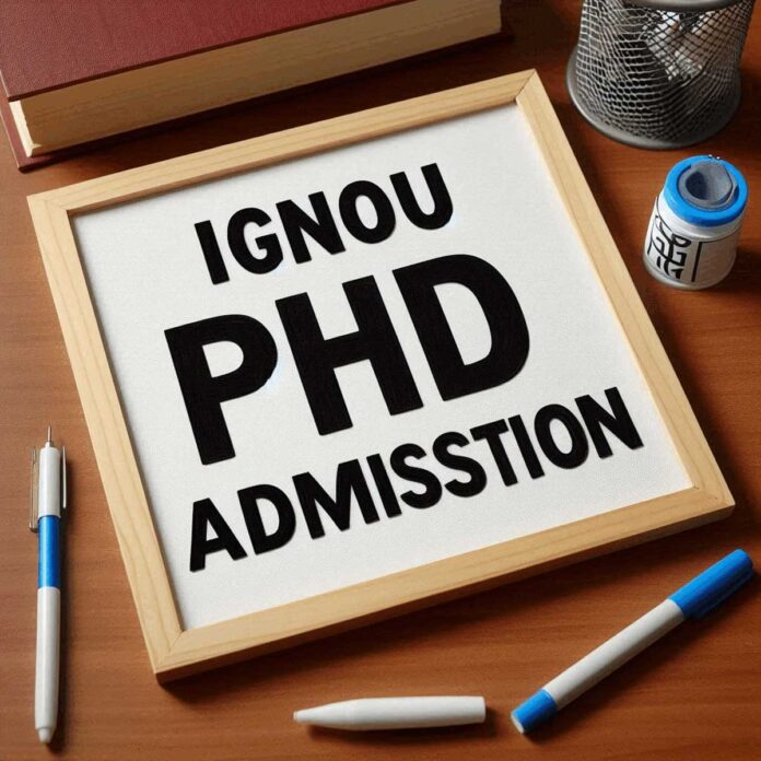 IGNOU PhD registration last date extended, check details