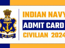 Indian Navy INCET Admit Card 2024 released, check steps to download