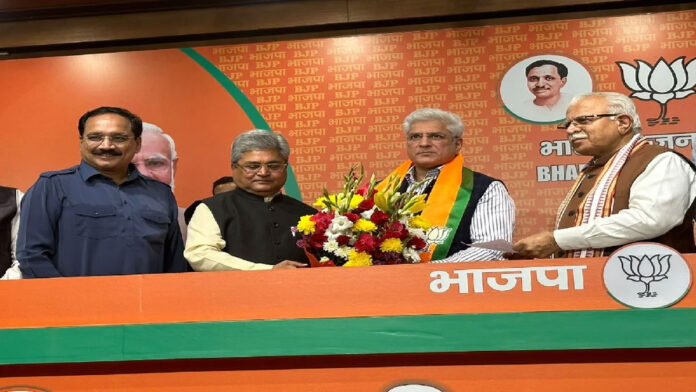 Kailash Gahlot joins BJP a day after leaving Aam Aadmi Party