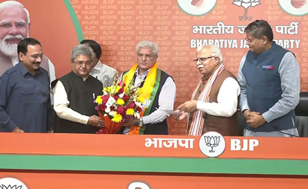 
Kailash Gehlot joins BJP a day after leaving Aam Aadmi Party