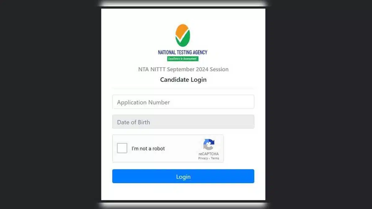 NTA NITTT September 2024 result released, check direct link here