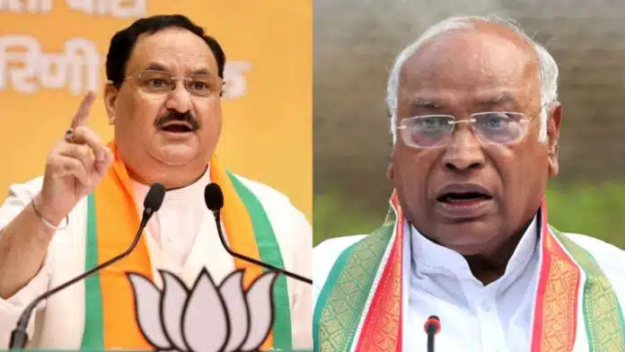 Election Commission sought answers from Nadda and Kharge on the speeches of Amit Shah and Rahul Gandhi.