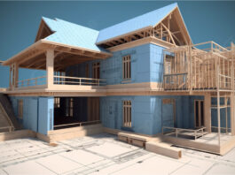 Complete process of building a new house