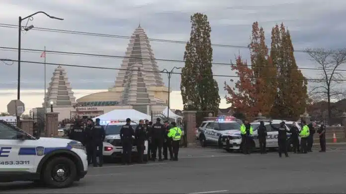 Ontario Sikh organization condemns violence outside Hindu temple in Brampton