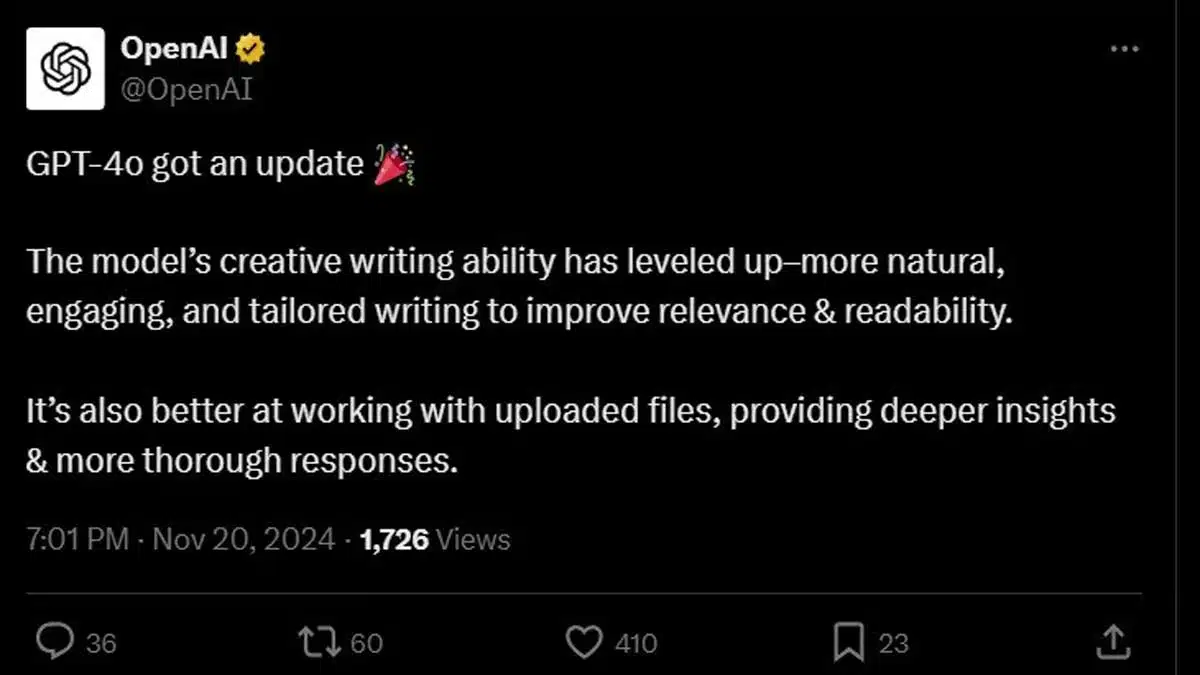 OpenAI updates GPT-4O with improved creative writing capability, reveals new automated red teaming method