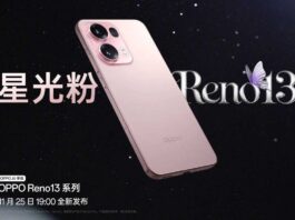 Oppo Reno 13 main name and color revealed, launched first on November 25