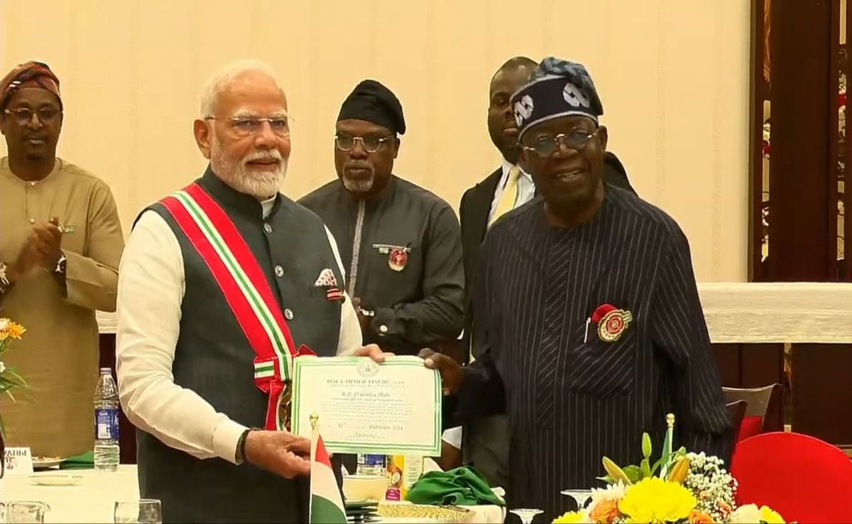 
PM Modi will be given the top award of Guyana and Barbados