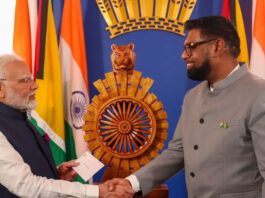 PM Modi honored with Guyana's highest civilian honor