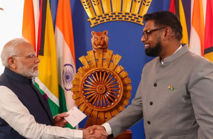 PM Modi honored with Guyana's highest civilian honor