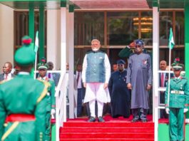 PM Modi presented 'Silofer Panchamrit Kalash' to Nigerian President Bola Ahmed Tinubu