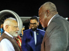 PM Modi becomes the first Indian PM to visit Guyana in 56 years, gets warm welcome at the airport